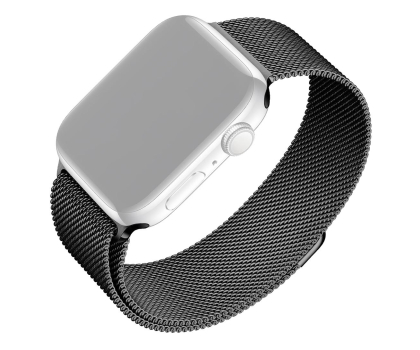 Pasek i akcesoria do zegarków FIXED Mesh Strap do Apple Watch 40/41/42 mm black FIXMEST-436-BK
